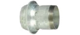 Semigiunto maschio con tronchetto filettato gas524